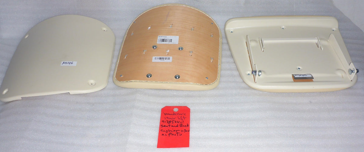 2022 HANDICARE STAIR LIFT SEAT AND BACK CUSHION USED GOOD CONDITION AS PHOTO