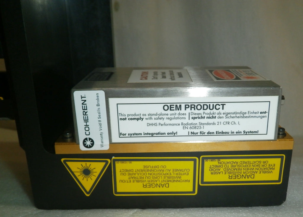 A7153 COHERENT 488-20 LASER HEAD WITH NEWPORT U100-A 333344 USED GOOD CONDITION