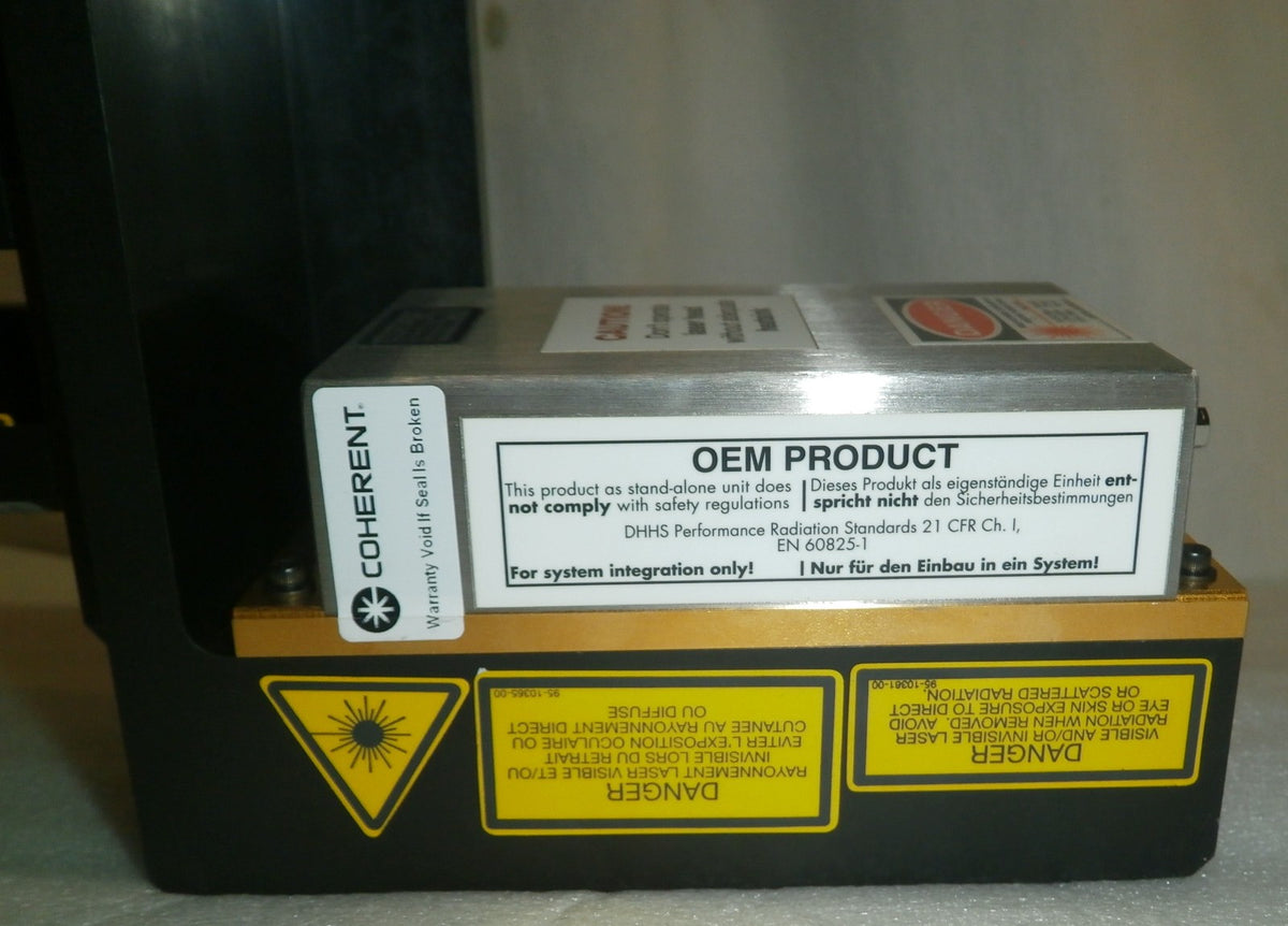 A7153 COHERENT 488-20 LASER HEAD WITH NEWPORT U100-A 333344 USED GOOD CONDITION