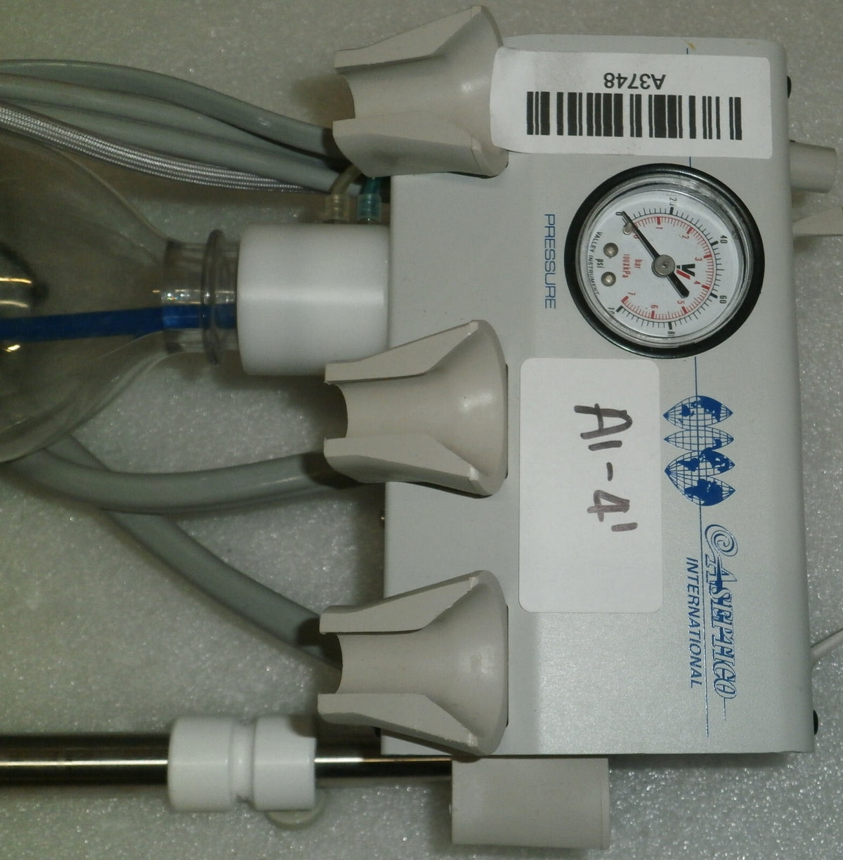 Set of Handpiece Parts from Aseptico TRANSPORT II AEU-425 Dental Transport