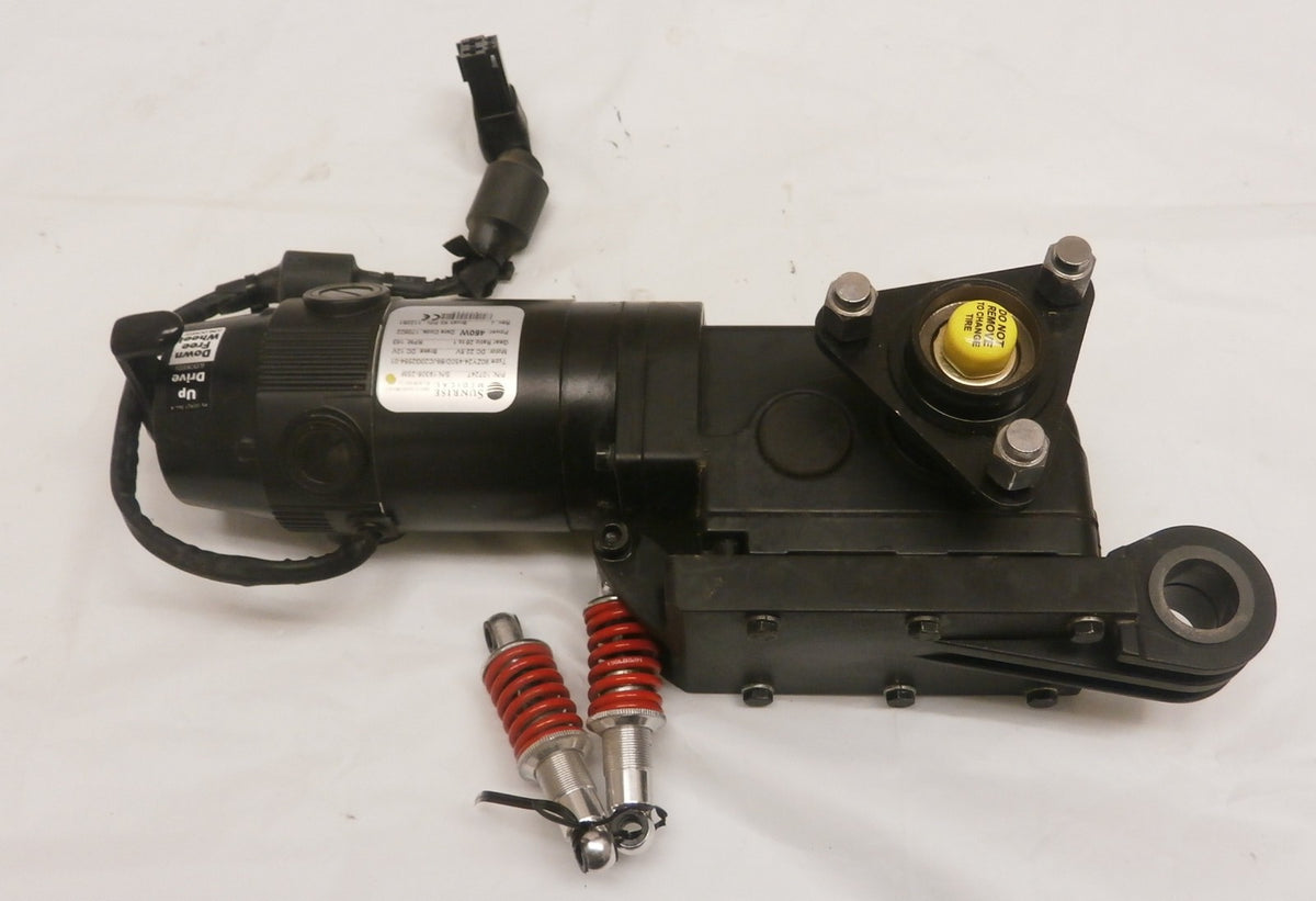 Quickie QM-710 One Motor 107247 left with Two shocks Good Condition as photo
