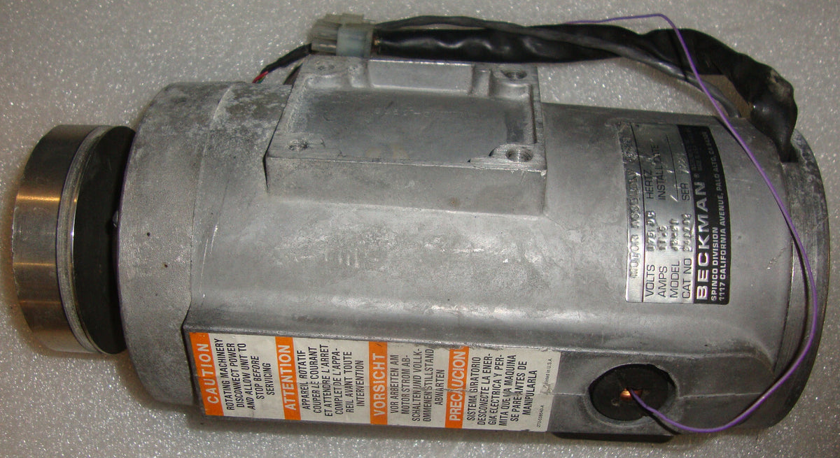 Beckman j2-21 AMETEK 115814-190210 CENTRIFUGE MOTOR AS PICTURES