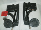 Invacare TDX SP2 Wheelchair Parts & Casters w/ Bolts Good Condition