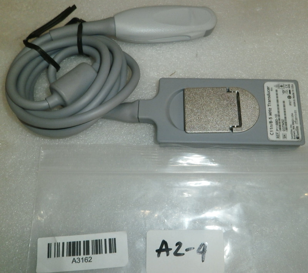 Sonosite (Fujifilm) C11n / 8-5 MHz P11880-10 Ultrasound Transducer for nanomaxx
