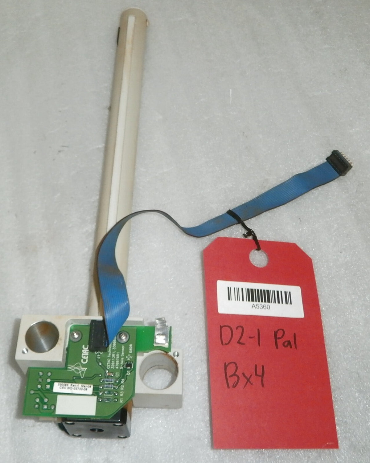 CETAC TECHNOLOGIES CONTROL BOARD 320113R1, 330093R1 470976R1 X-AXIS SENSOR REV 1