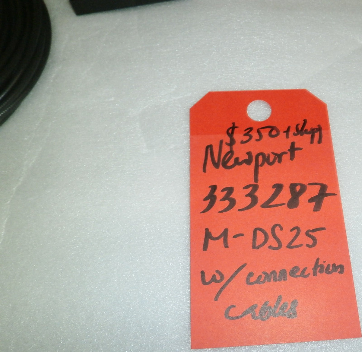 newport 333287 m-ds25 with connection cable