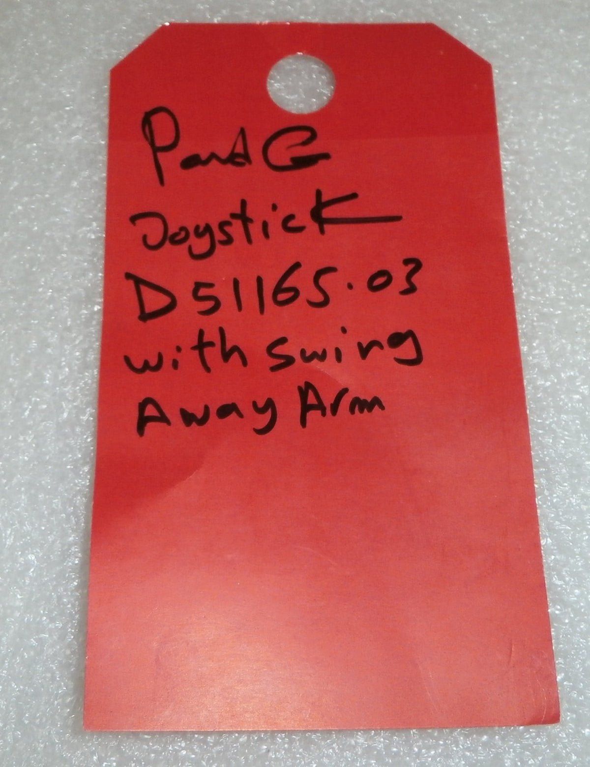 PG WHEELCHAIR JOYSTICK D51165.03 WITH SWING AWAY ARM GOOD CONDITION