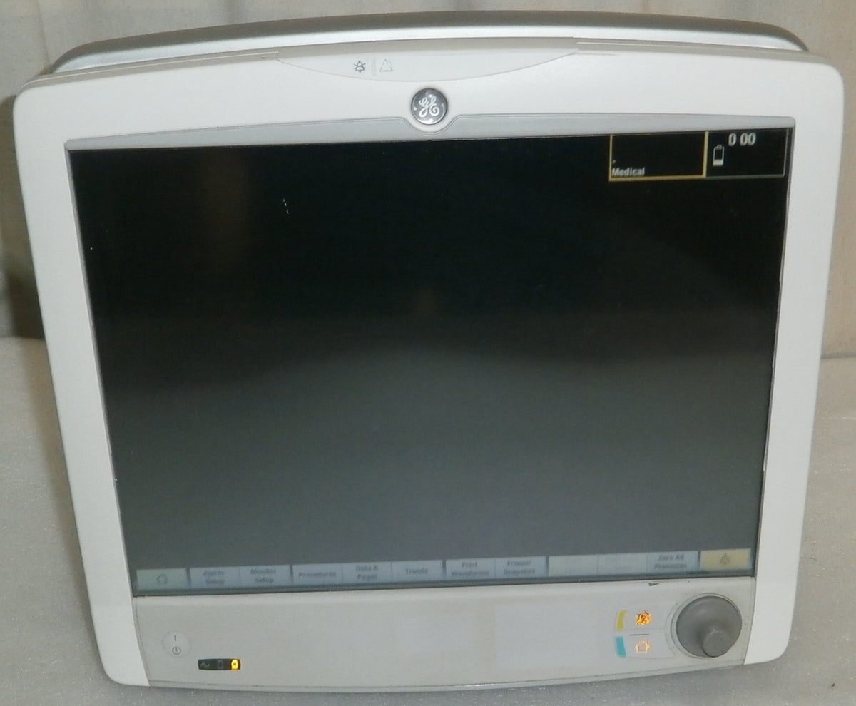 GE Healthcare CARESCAPE B650 Monitor 6ICU 6NIC