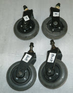 QUICKIE XPERIENCE WHEELCHAIR FRONT AND BACK FORKS AND 5 INCH CASTERS GOOD