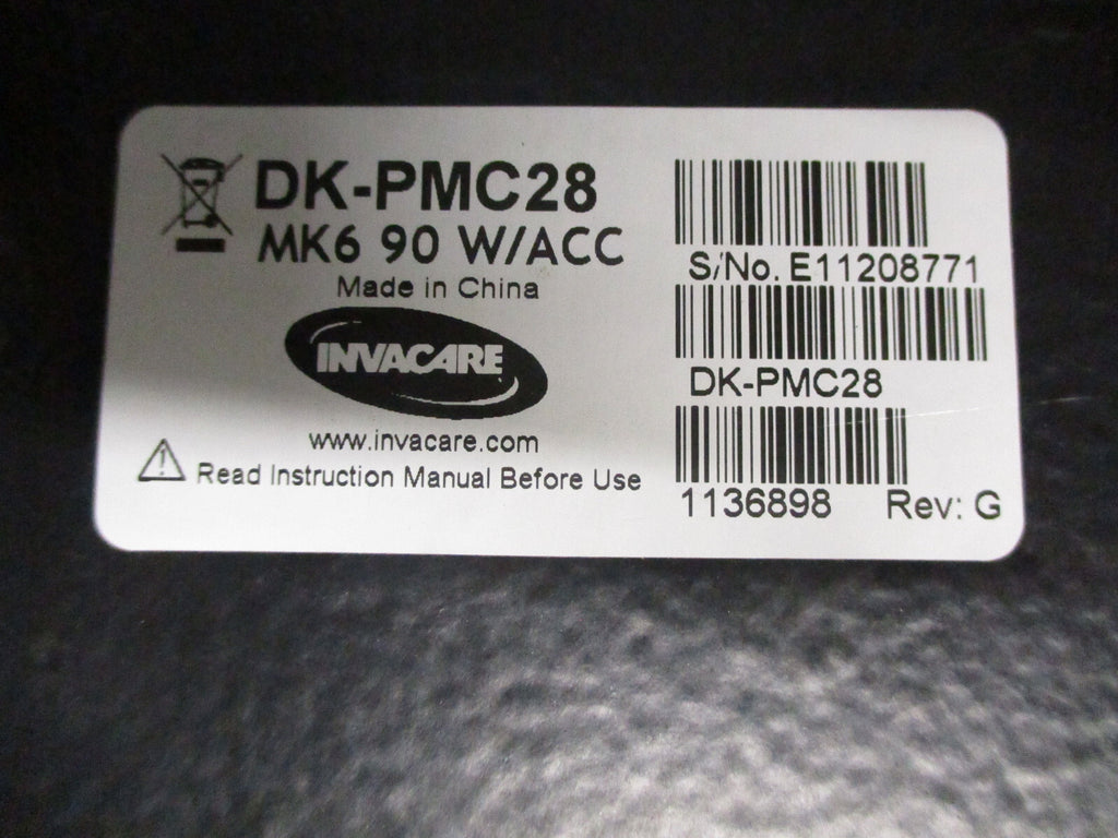 INVACARE WHEELCHAIR CONTROL FROM TDXSP 1136898-DK-PMC28 USED GOOD CONDITION