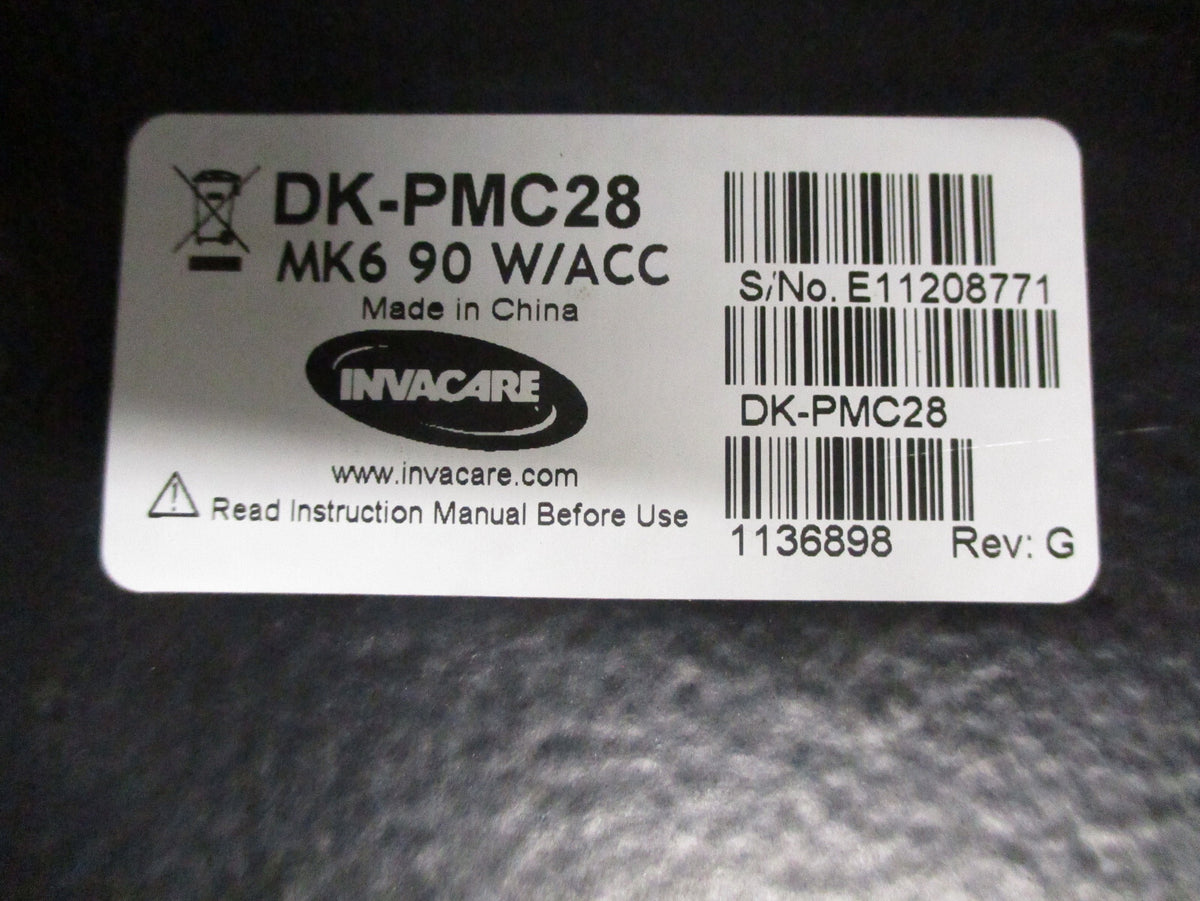 INVACARE WHEELCHAIR CONTROL FROM TDXSP 1136898-DK-PMC28 USED GOOD CONDITION