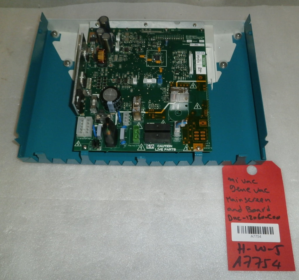 MIVAC GENE VAC MAIN SCREEN AND BOARD DUC-12060-C00