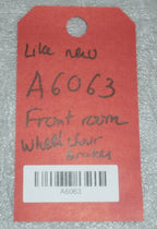 Wheel Locks Wheelchair Hand Brake Pull Push Assembly Pair Left Right