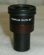 LEITZ WETZLAR GERMANY 10X/18 EYEPIECE OCULAR LENS OPTICS MICROSCOPE