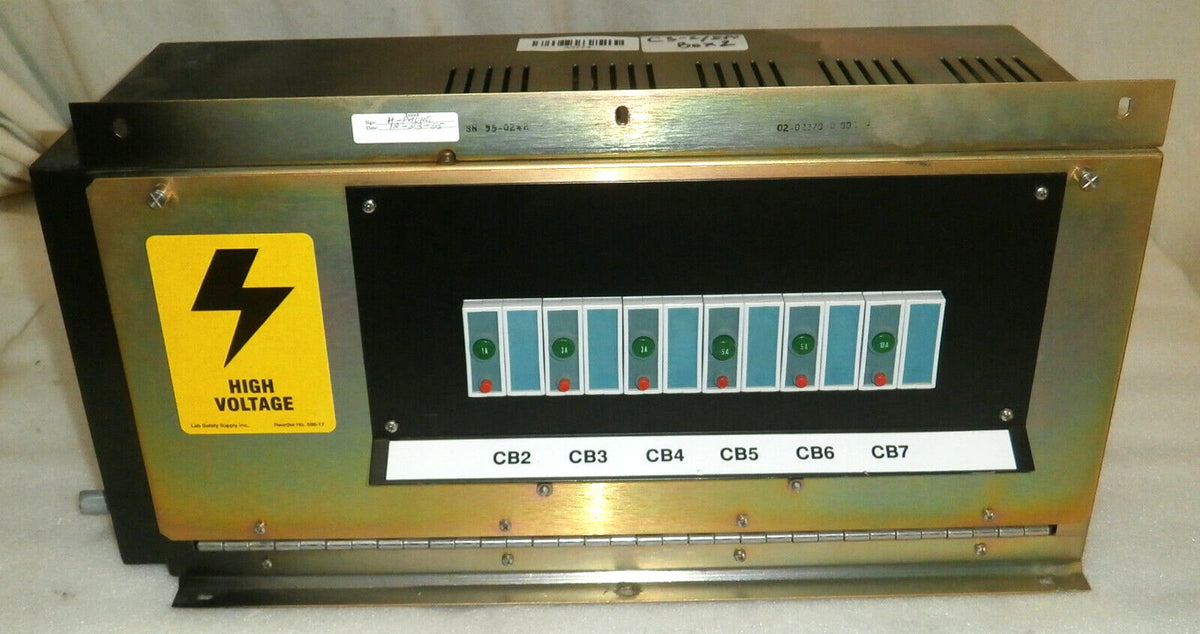 ASP Sterrad 100S Sterilizer 02-02270-0-001 Main Power Supply Enclosure Assembly