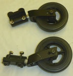 Set of 2 Catalyst Ki Mobility Forks w/ Casters 5" Good Condition