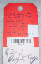 KNF NF60-KPDC,DIAGRAM LIQUED PUMP, MICRO MOTOR HV155.24.21WITH WATSON MARLOW