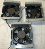 3 OF MECHATRONICS UF12A12 15V 5060HZ 12WATT ALUMINUM FRAME COOLING FAN U3S USED