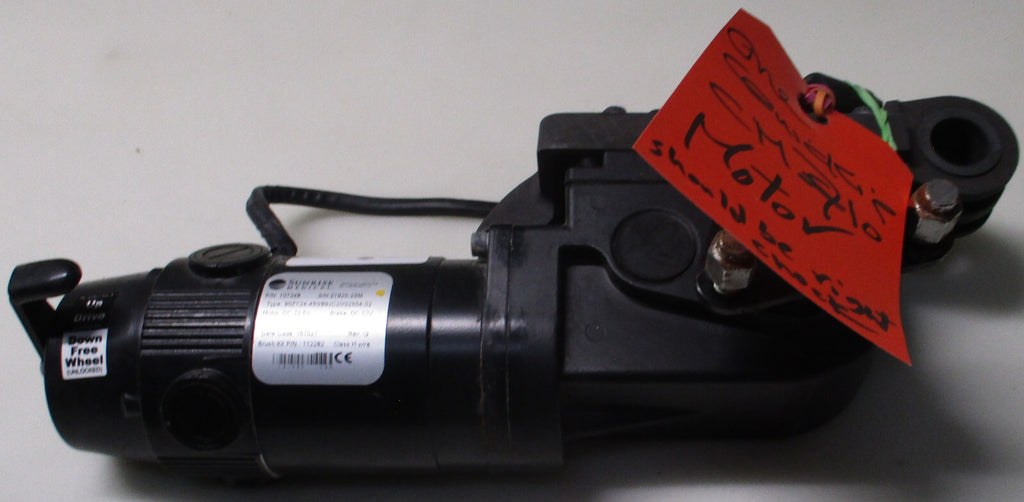 ONE WHEELCHAIR MOTOR PN 107248 USED GOOD CONDITION PLEASE CHECK THE MODEL YOU WA