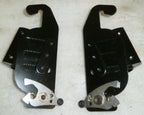 SET OF WHEELCHAIR BACK SUPPORT BRACKET GOOD AS PICTURE