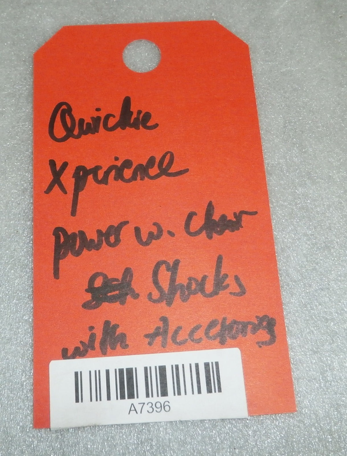 QUICKIE XPERIENCE WHEELCHAIR SHOCKS AND PARTS GOOD CONDITION