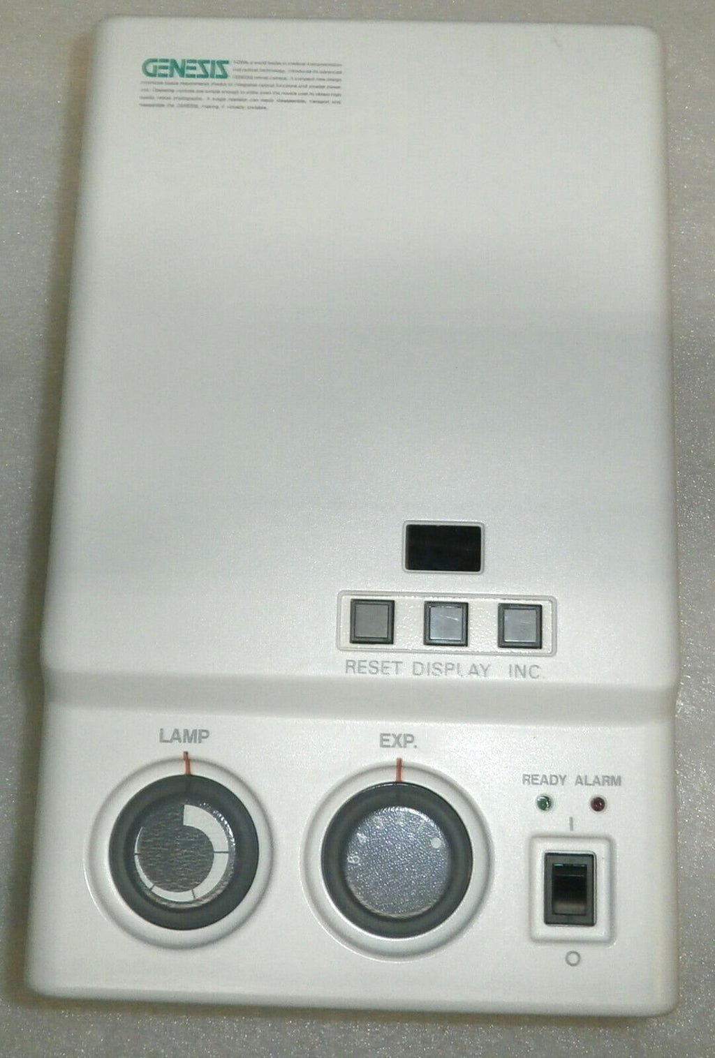 KOWA GENESIS HAND-HELD FIBER OPTIC FUNDUS CAMERA with CARRY CASE AND ACCESSORIES