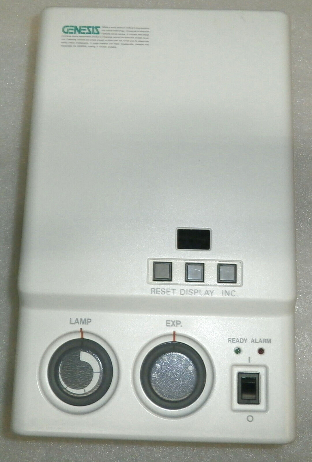 KOWA GENESIS HAND-HELD FIBER OPTIC FUNDUS CAMERA with CARRY CASE AND ACCESSORIES