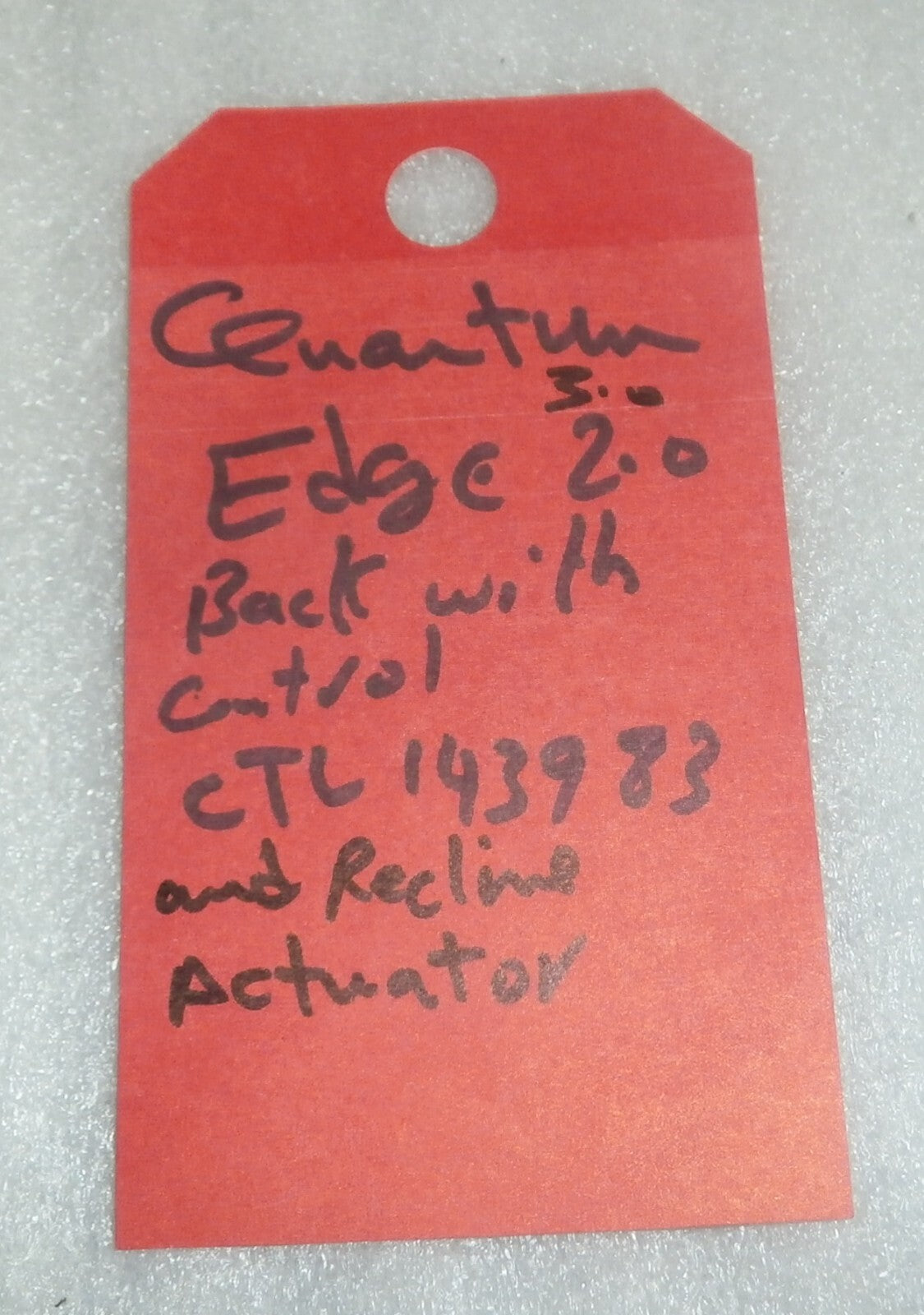 QUANTUM Edge 2.0 Tilt Base with Control CTL143983 & Recline Actuators