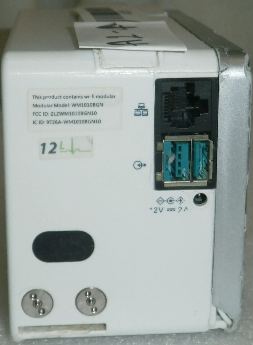 Mindray BeneView T1 Monitor w/ Masimo SPO2, NBP Cuff, 3 Lead ECG and 1 Battery