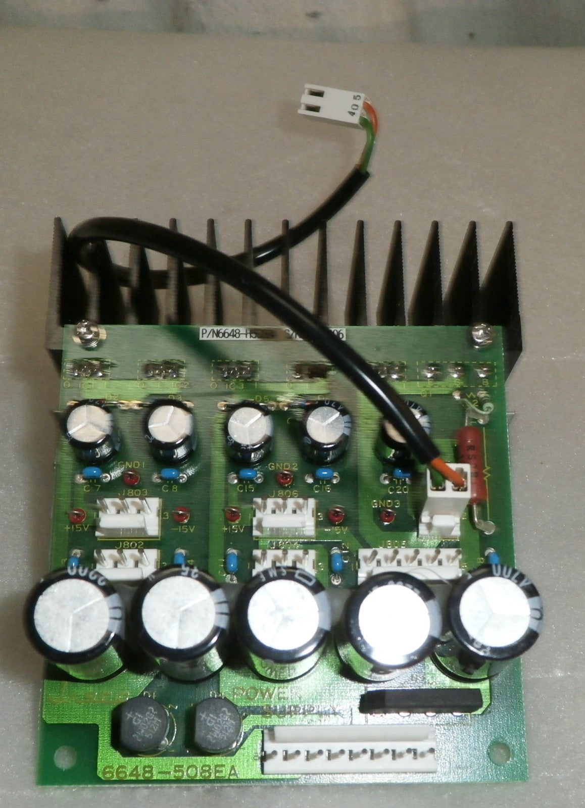 JASCO-J-715 BOARD-POWER 6648-508EA USED GOOD CONDITION