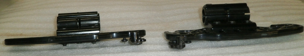 Set of Invacare EasySet Wheelchair Seat Back Mounting Brackets