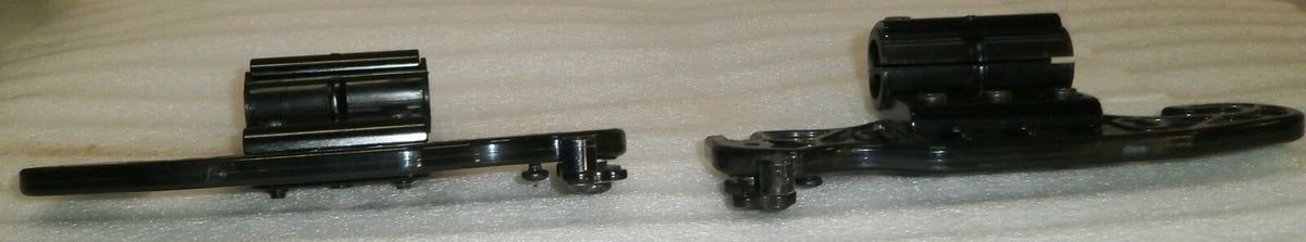 Set of Invacare EasySet Wheelchair Seat Back Mounting Brackets