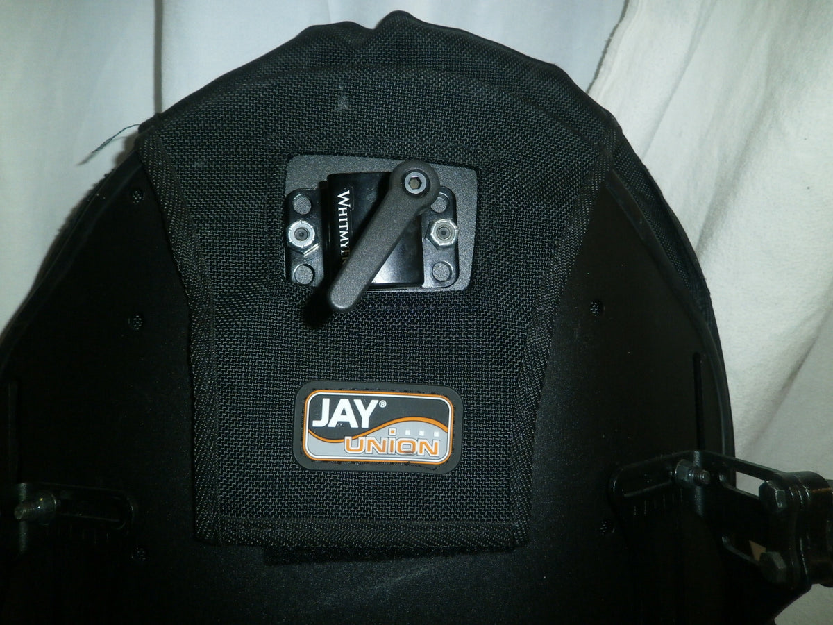 Wheelchair Back Jay Union Model JUNPDCUTM16SH H20" (15"-17" Width) w/ Brackets