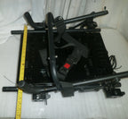 QUICKIE QM-710 Tilt Base with Actuators & Back frame Folded w/ Armrest Support