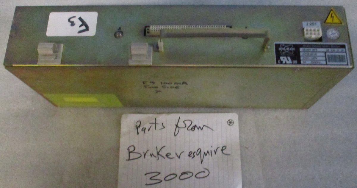 BRUKER GEMINI MPS 20558.00167 (08-030-34-8 )POWER SUPPLY USED AS PICTURES