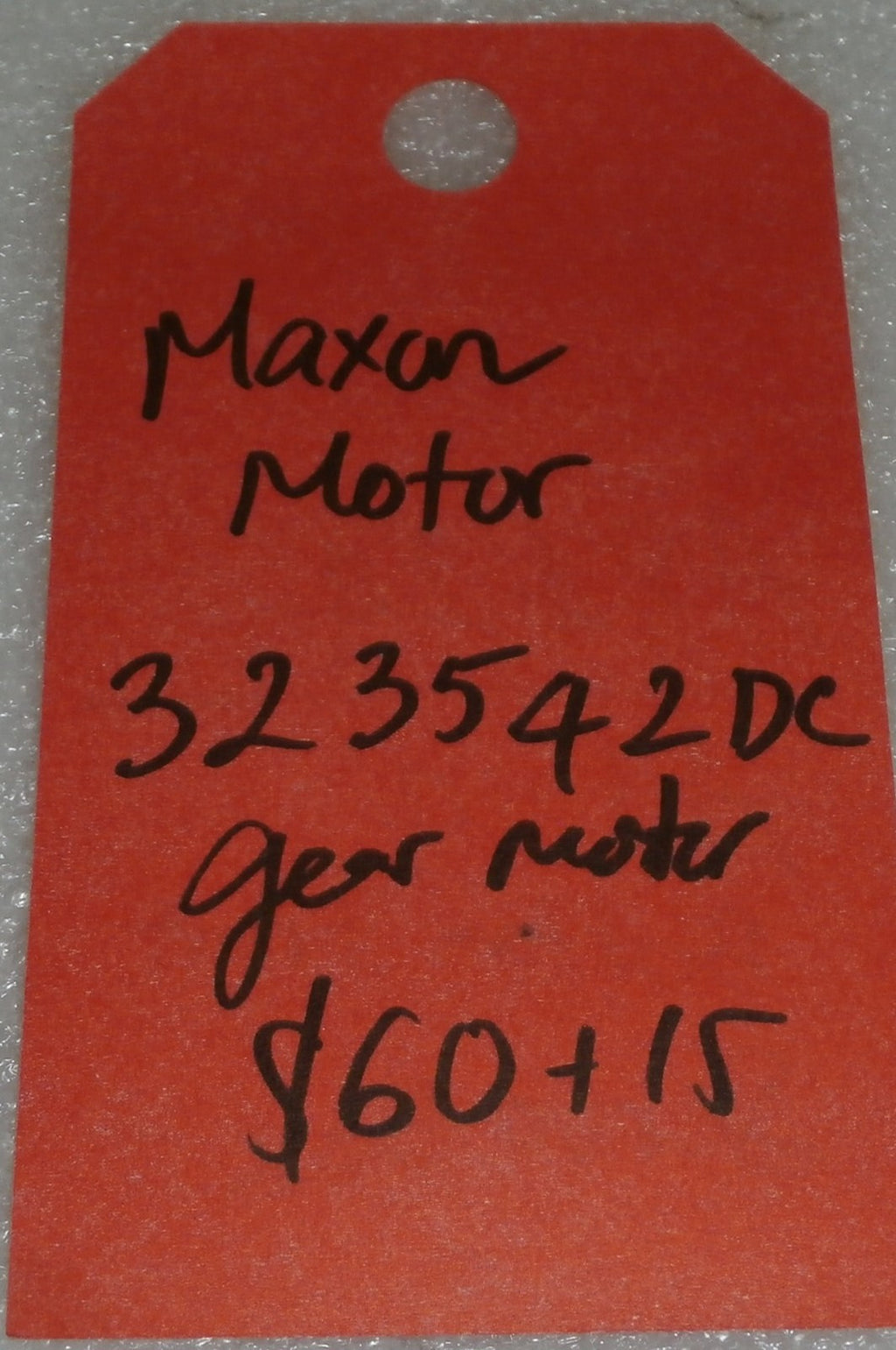 MAXON GEAR MOTOR 323542 DC GOOD CONDITION