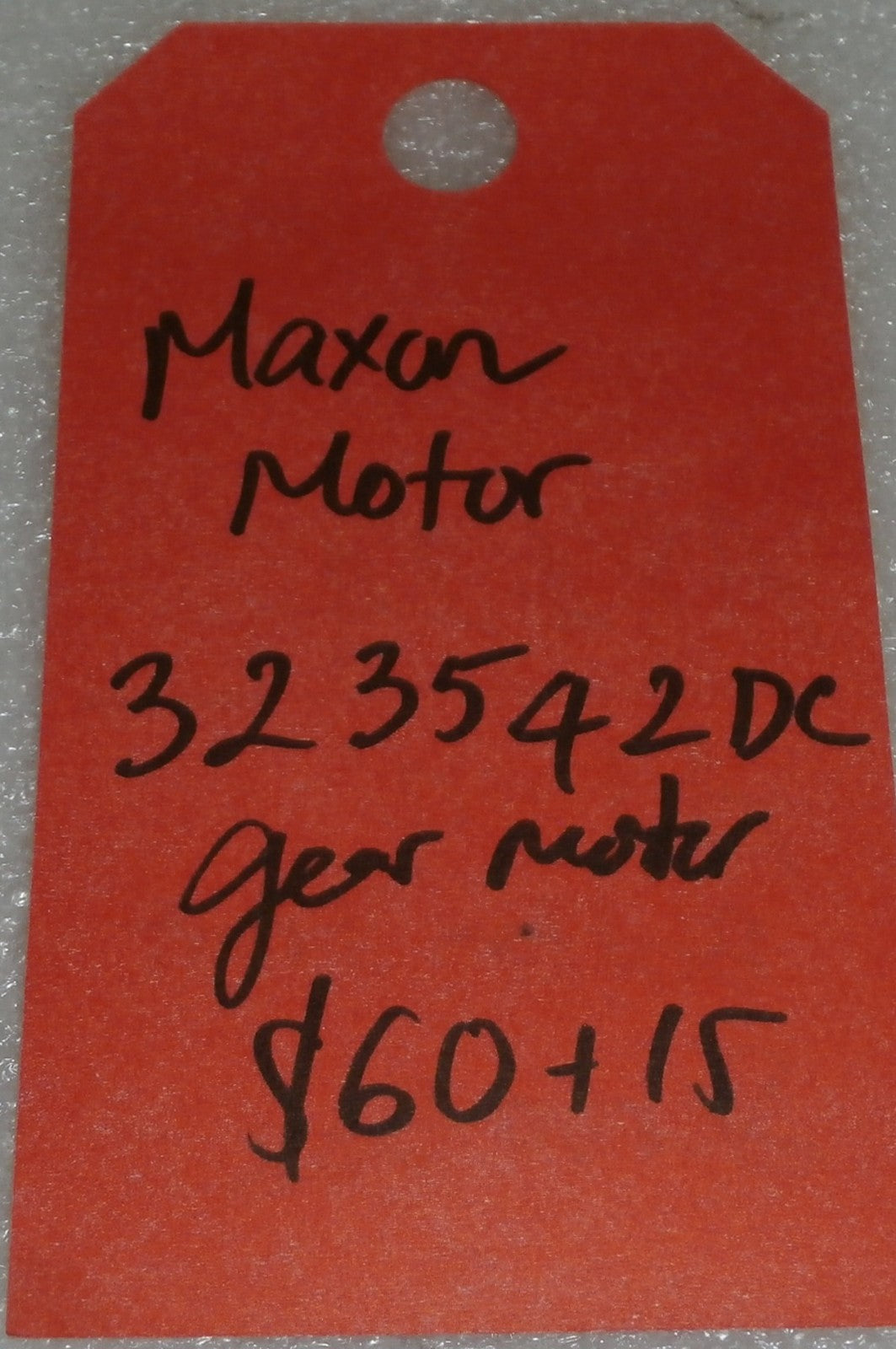 MAXON GEAR MOTOR 323542 DC GOOD CONDITION