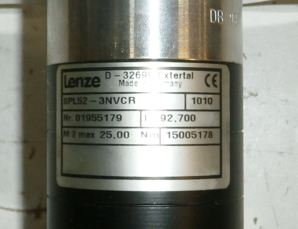 LENZE SPL52-3NVCR SPL52-3PVCR USED GOOD CONDITION