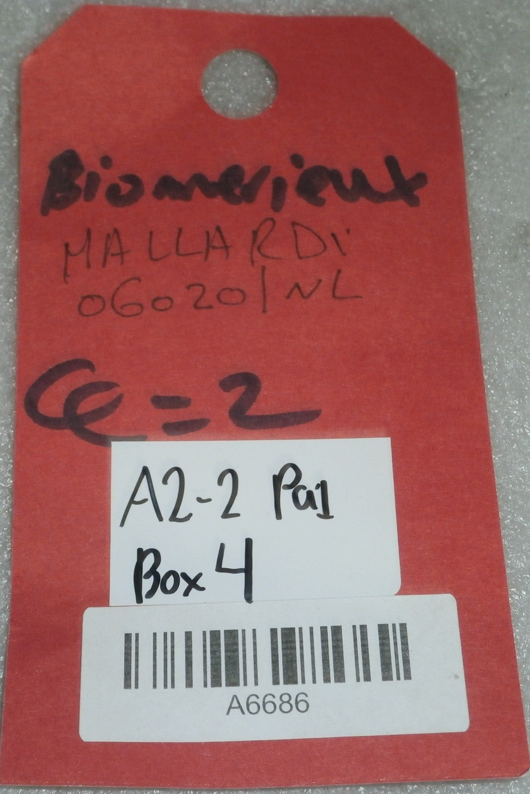 2017 Emag Biomerieux MALLARDI 06020/NL 11600.05-210/126