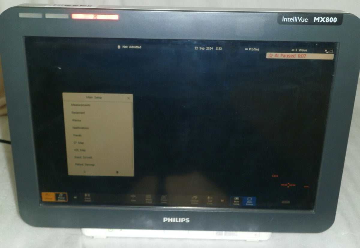 Philips IntelliVue MX800 Monitor 865240 W/ FMS