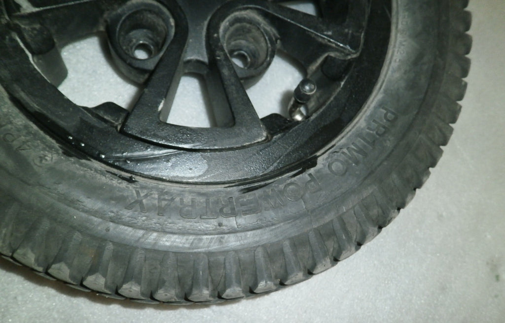 QUICKIE XPERIENCE WHEELCHAIR WHEELS AIR 3.00-8 GOOD CONDITION