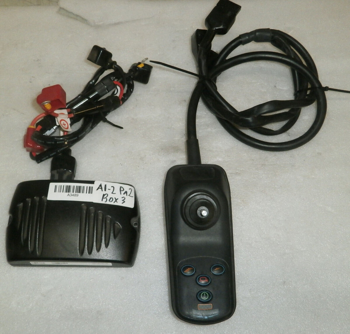 SHARK WHEELCHAIR CONTROLLER DK-PMB40 AND PG D50288.04 JOYSTICK