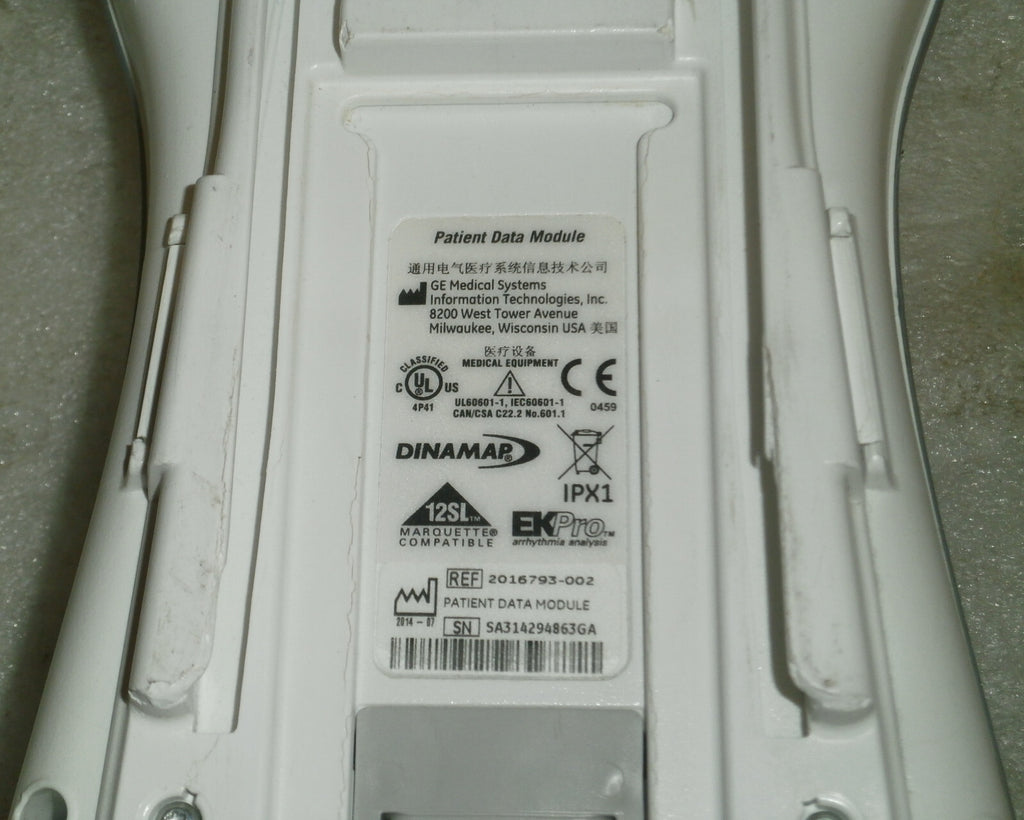 GE PDM Patient Data Module Nellcor Biomed tested with Battery