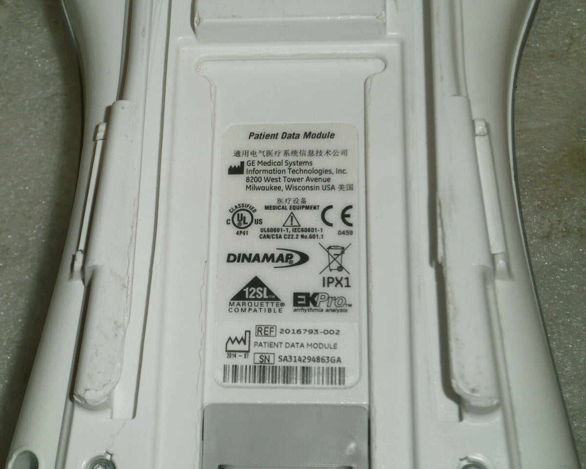 GE PDM Patient Data Module Nellcor Biomed tested with Battery