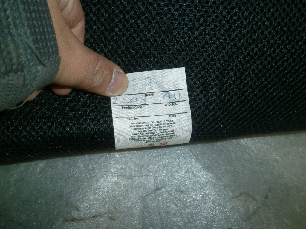 FUTURE PRISM MAX ULTRA BACK CUSHION 22X18 WITH HEAD REST FAIR CONDITION