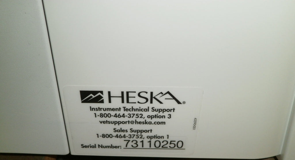 Fujifilm HESKA DRI-CHEM 7000 7000iv Chemistry Analyzer – Powers On