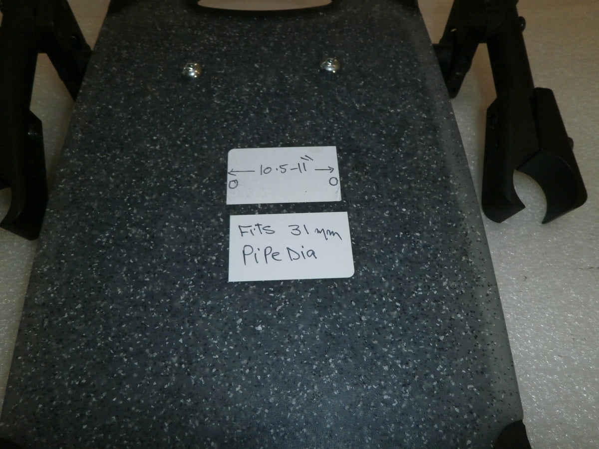 CLICK MANUAL WHEELCHAIR FOOTREST FITS PIPE 31MM DIA GOOD CONDITION