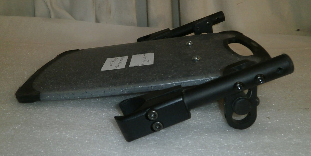CLICK MANUAL WHEELCHAIR FOOTREST FITS PIPE 31MM DIA GOOD CONDITION