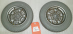 SET OF 2 QUANTUM Q6 EDGE WHEELS PRIMO POWERTRAX 3.00-8 VERY GOOD CONDITION
