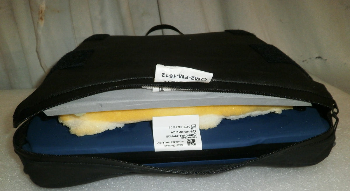 COMFORT M2 WHEELCHAIR CUSHION 16x12 INCH WITH COVER GOOD CONDITION